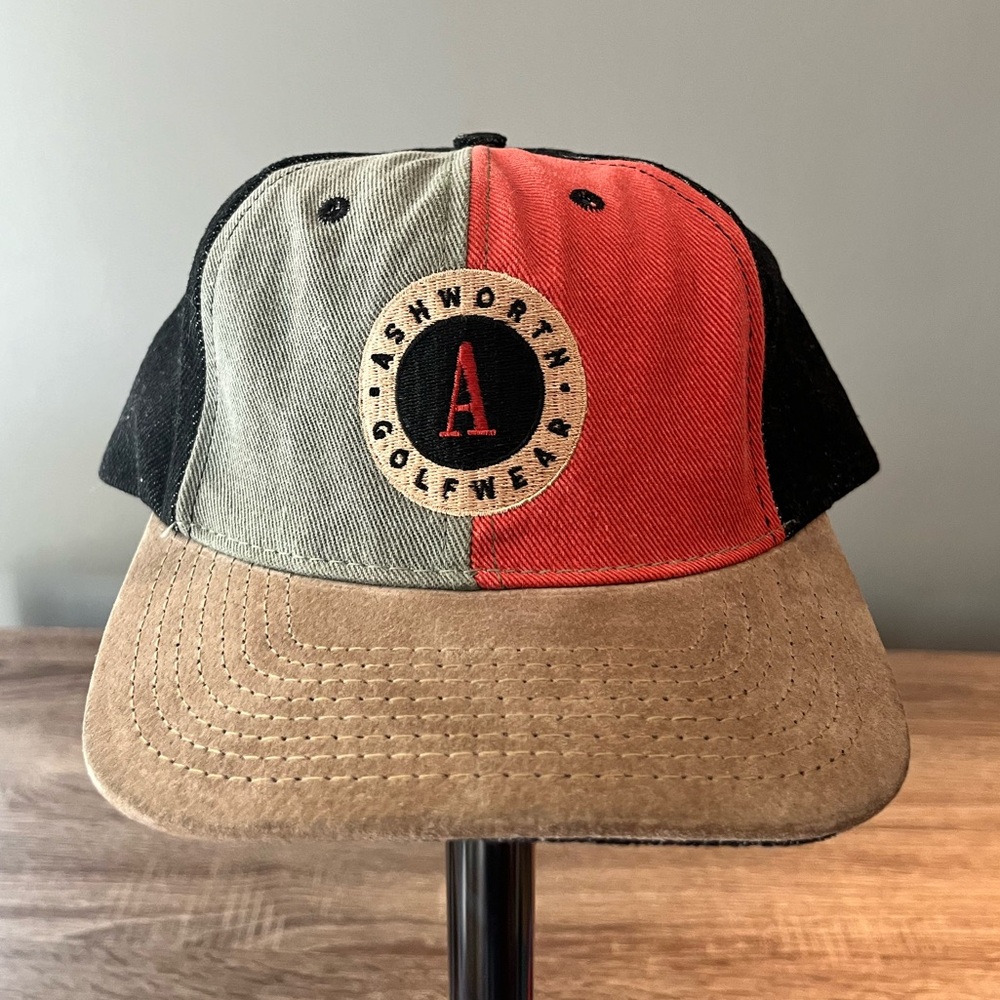 Vintage Ashworth Golf Hat Adjustable